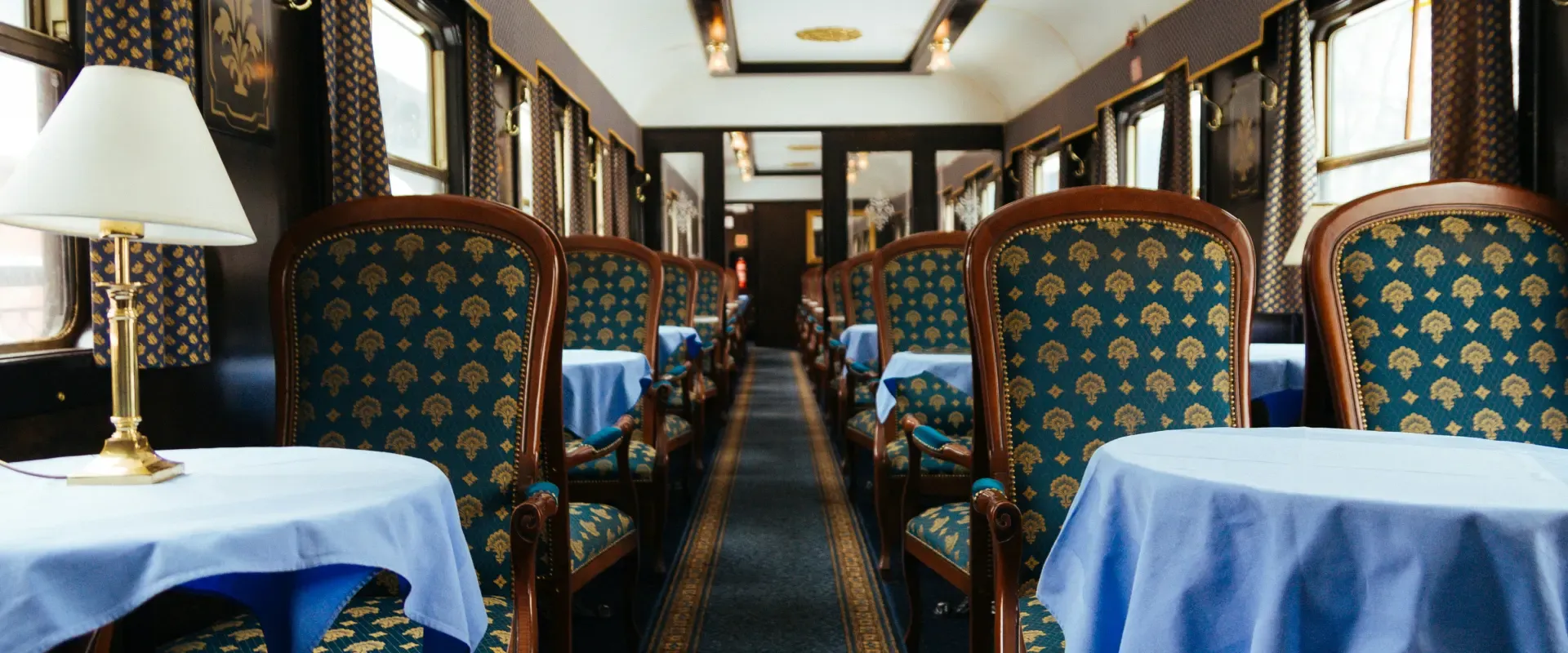 A luxury train